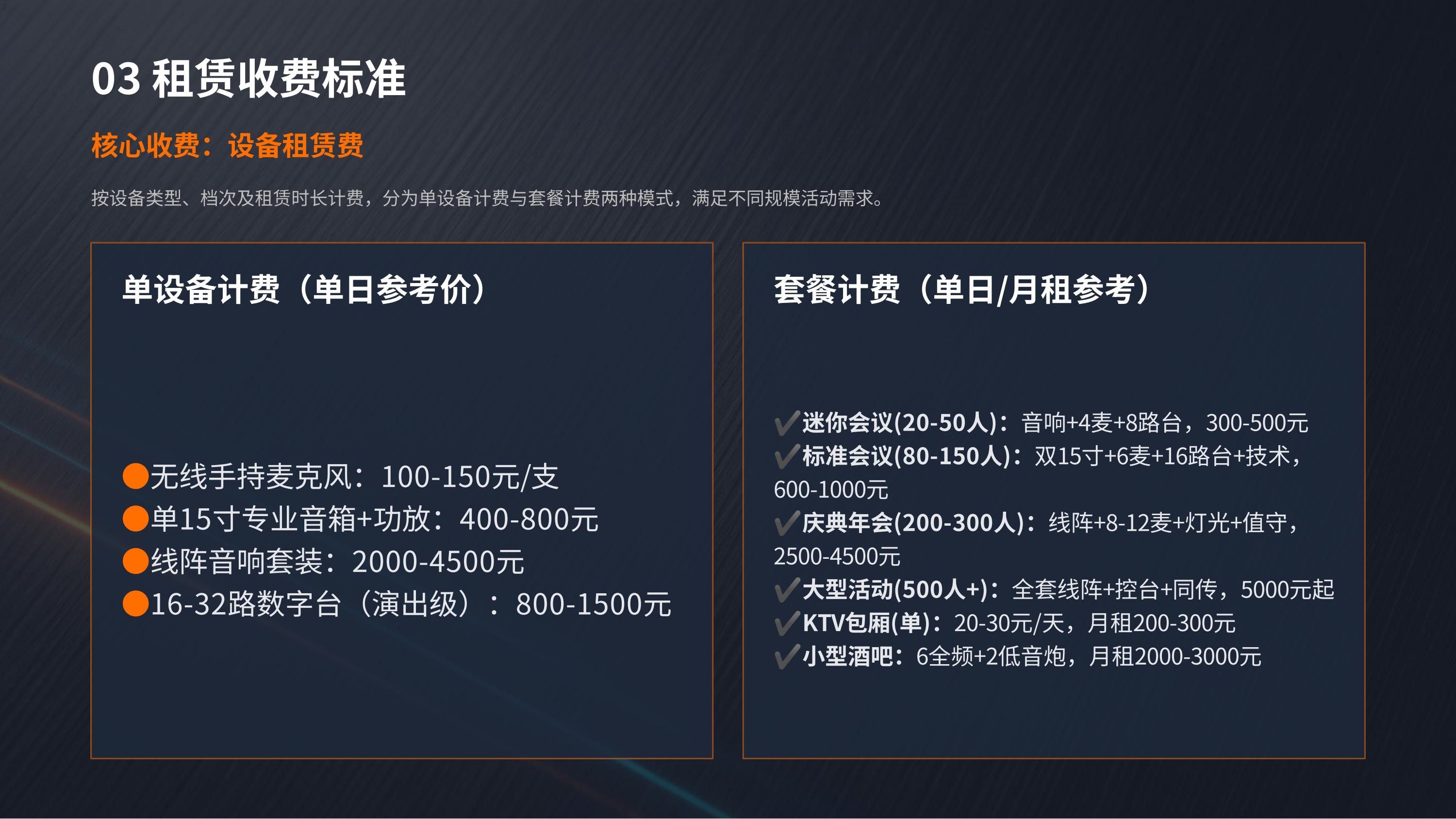 音响系统整体租赁(图7)