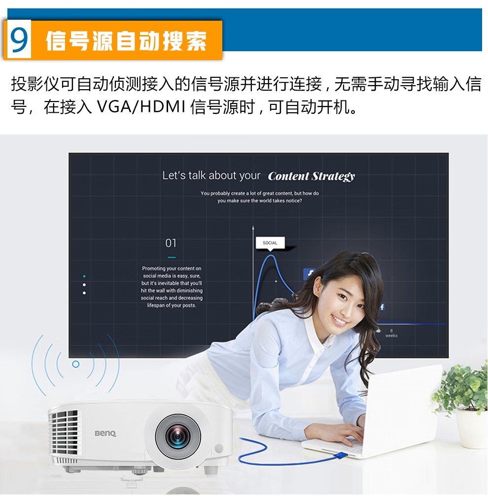 明基（BenQ） NEC  投影仪  办公 商务 会议投影仪(图11)