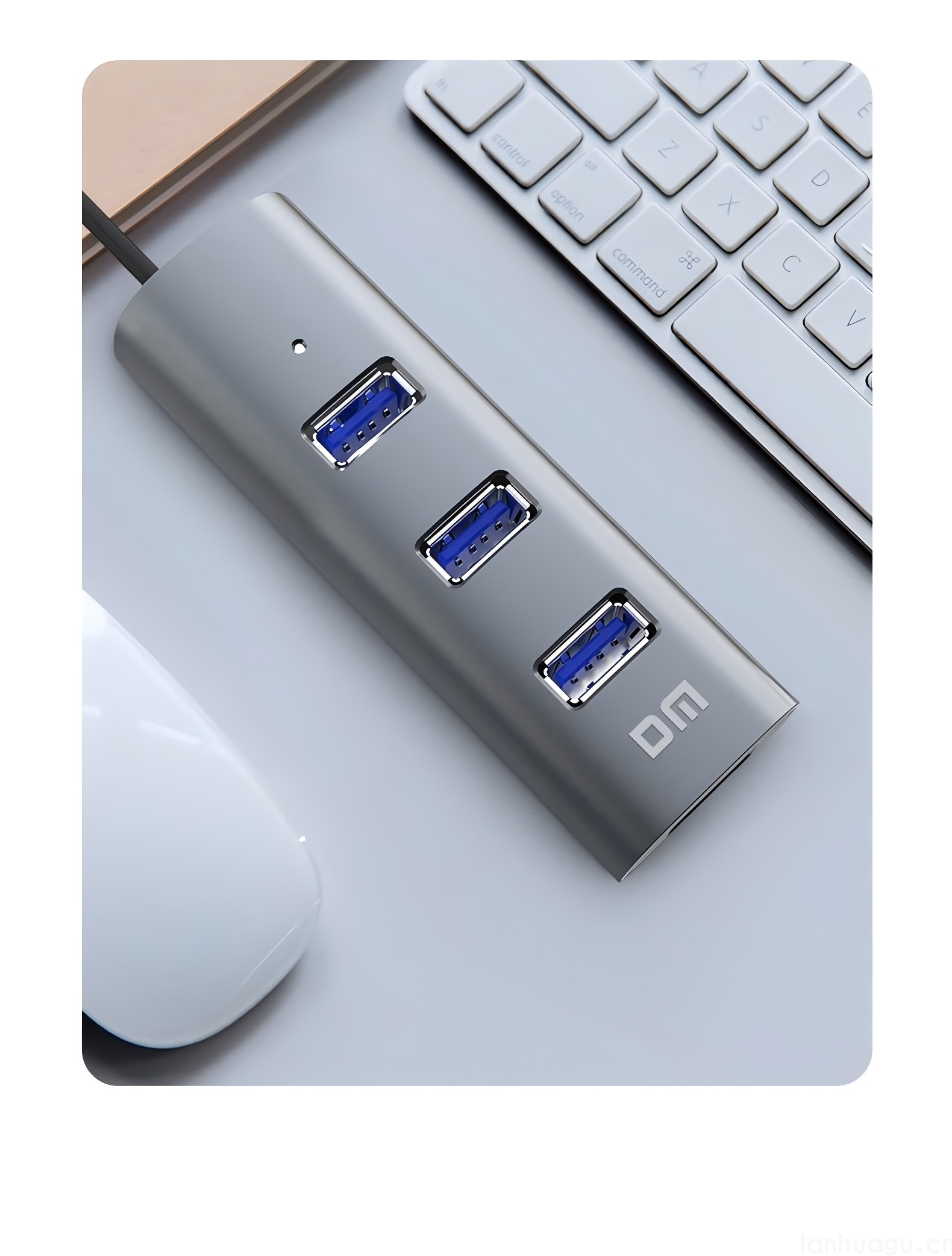 DM大迈 USB3.0分线器 电脑4口集线器HUB转换器 CHB009(图9)